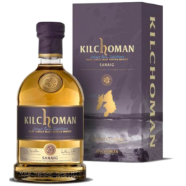 Kilchoman Sanaig Scotch Whisky mit Verpackung