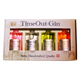 Tasting-Set TimeOut Gin 4x5cl Flaschen 44% Vol.