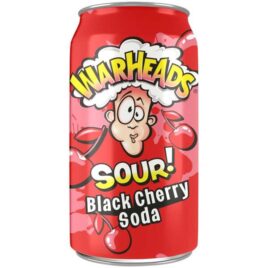 Warheads Sour! Black Cherry Soda 355ml Dose USA
